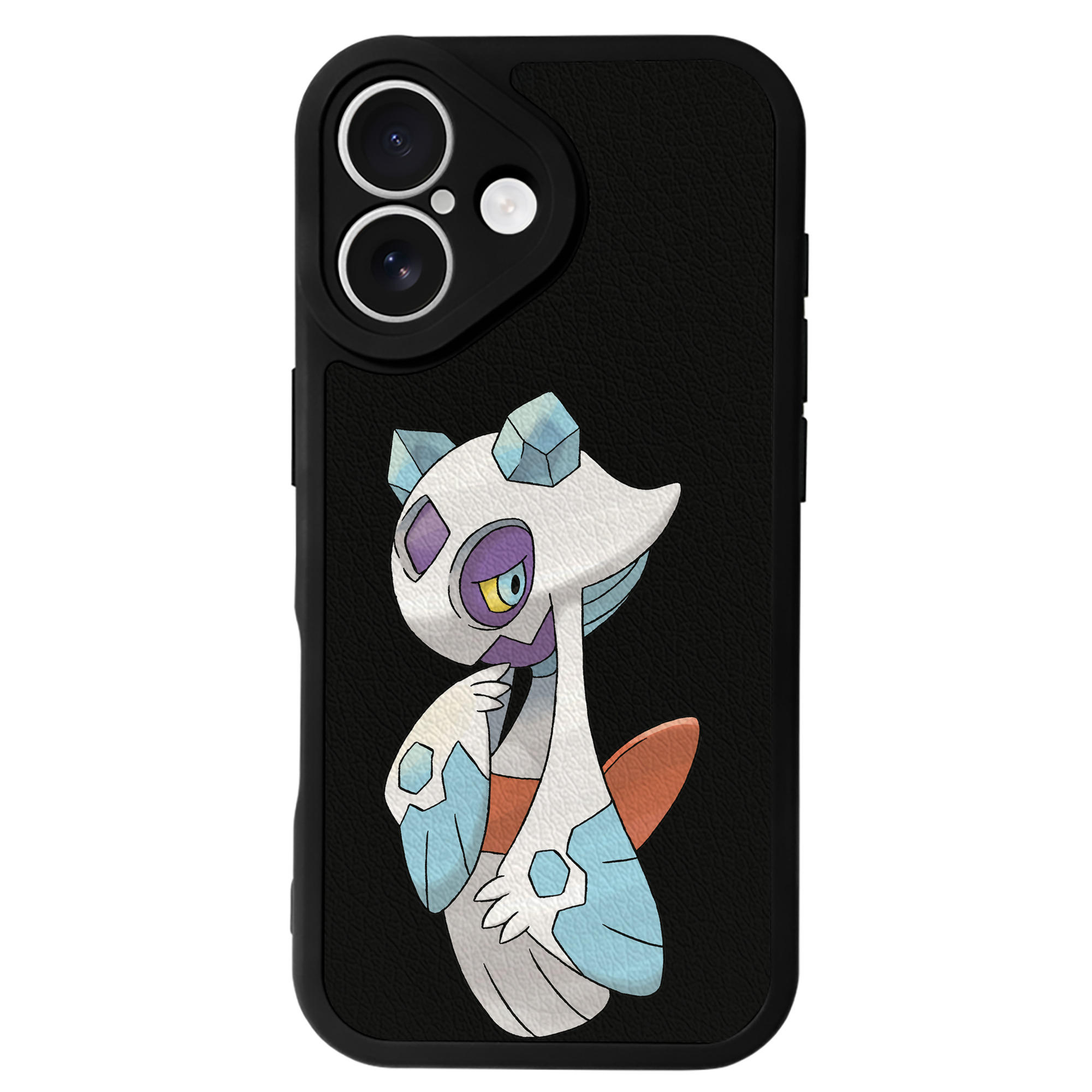 （画像用） ポケットモンスター Pokémon 【iPhone 16シリーズ対応】シリコンスマホケース（レザー調） 材質：シリコン